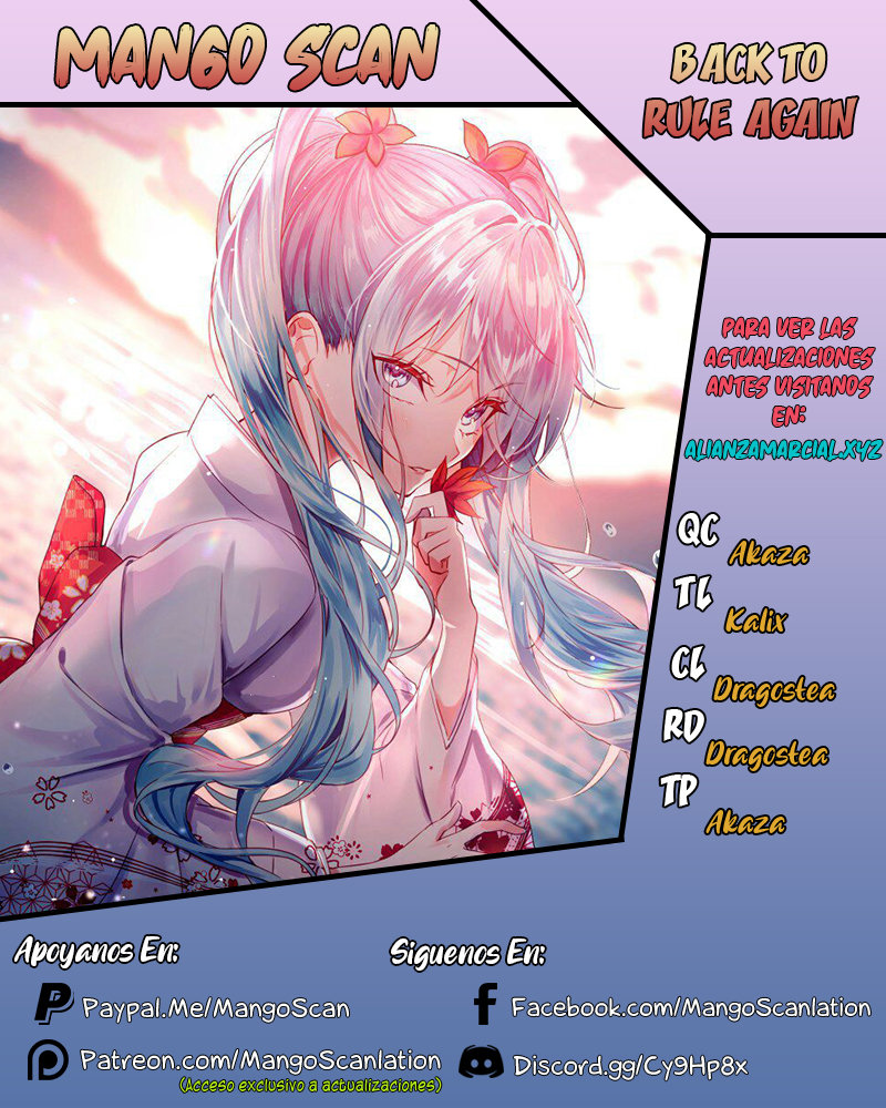 Alarmante recibir Agotar Back To Rule Again Capítulo 22.00 - TMO Manga