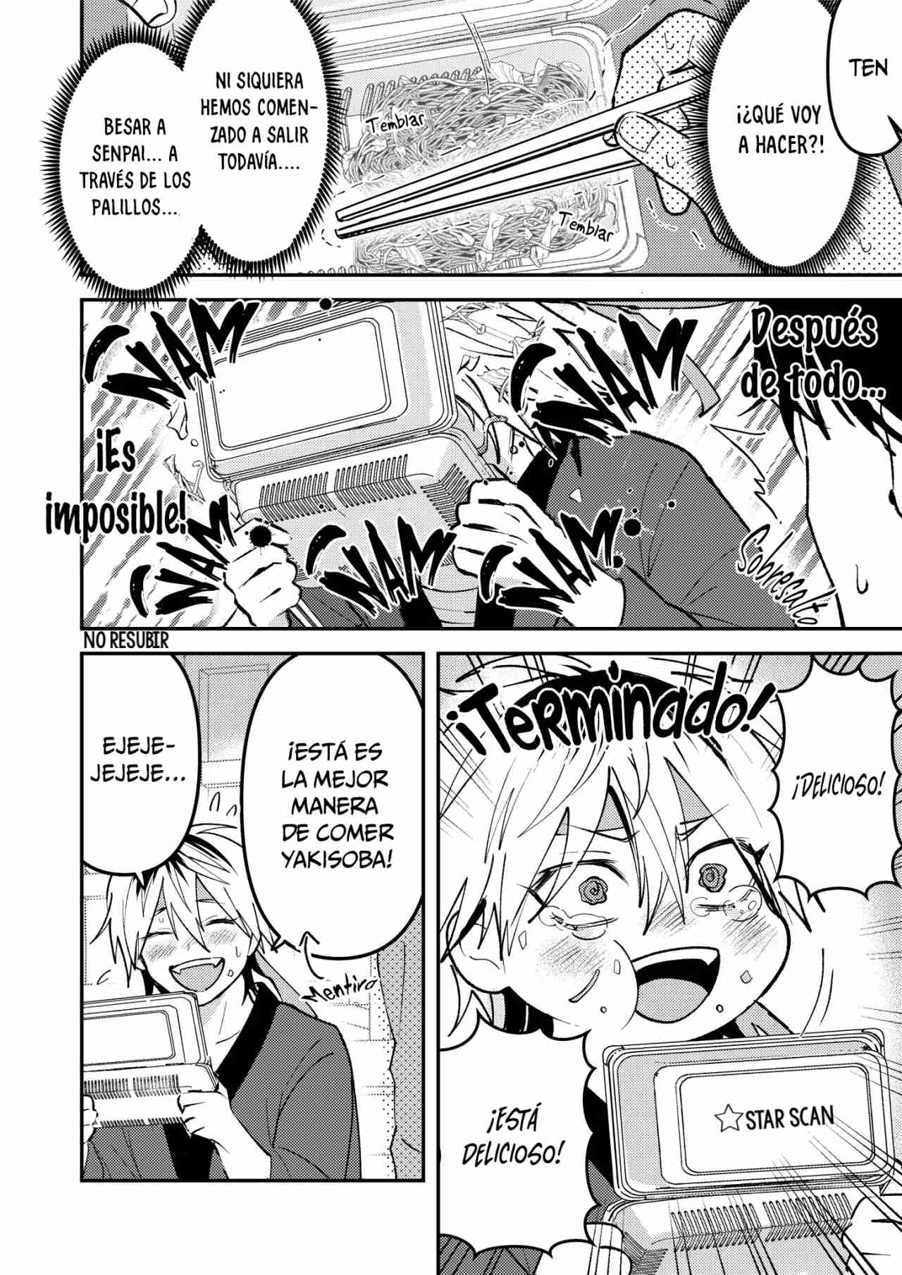 Dameo to yaba otoko (Dameo no Shiina-senpai to Yabao no Sasaki-kun