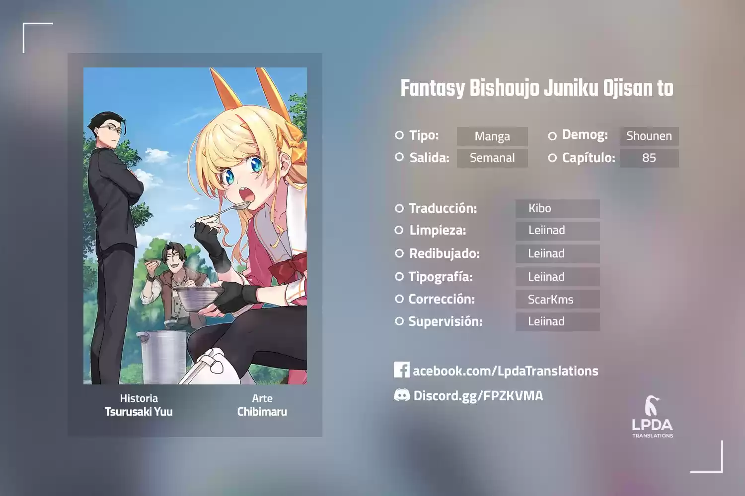 Fantasy Bishoujo Juniku Ojisan to Capítulo 8.00 - Mangalandia